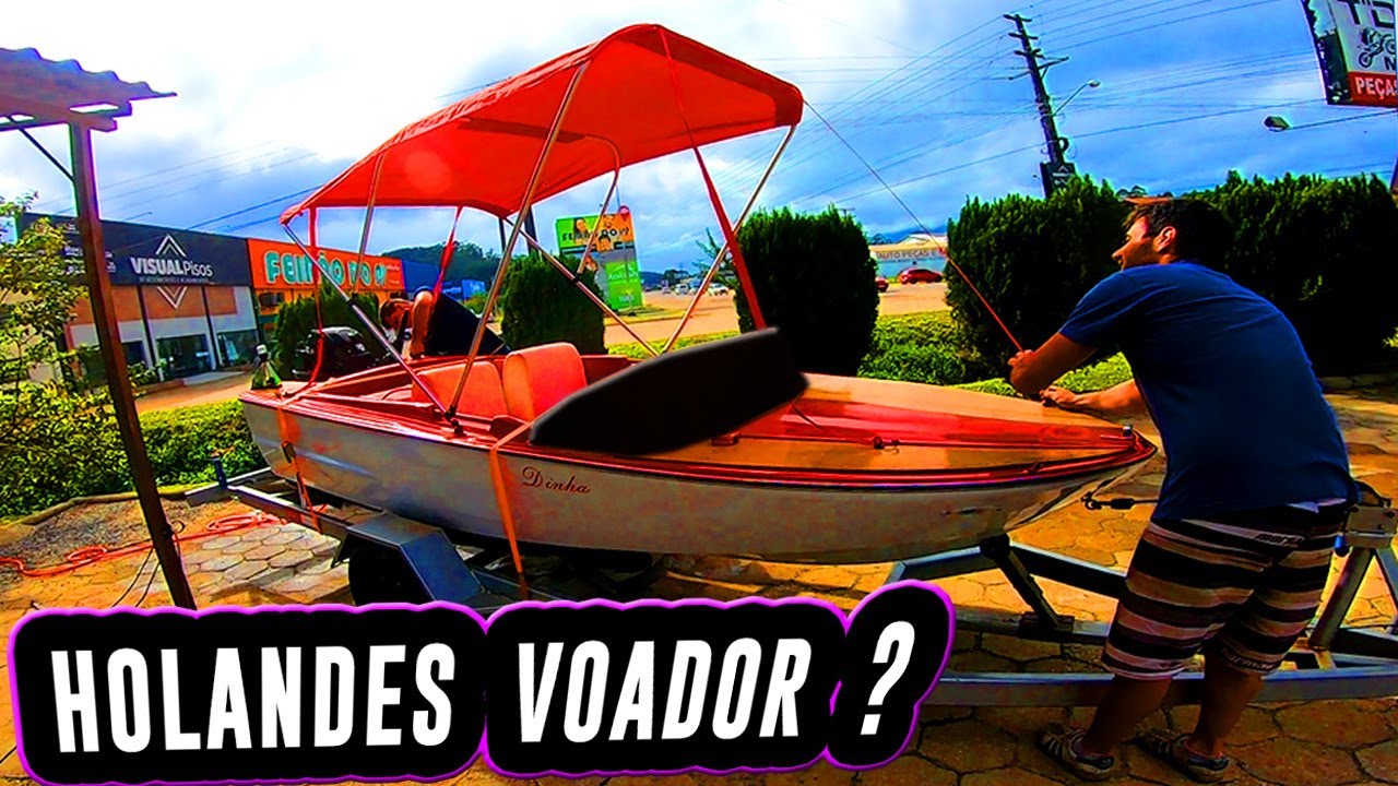 Essa é a nossa NOVA Mini LANCHA 40 HP