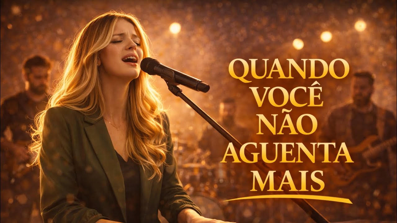 QUANDO VOCÊ NÃO AGUENTA MAIS | Música Gospel para Quem Está Cansada