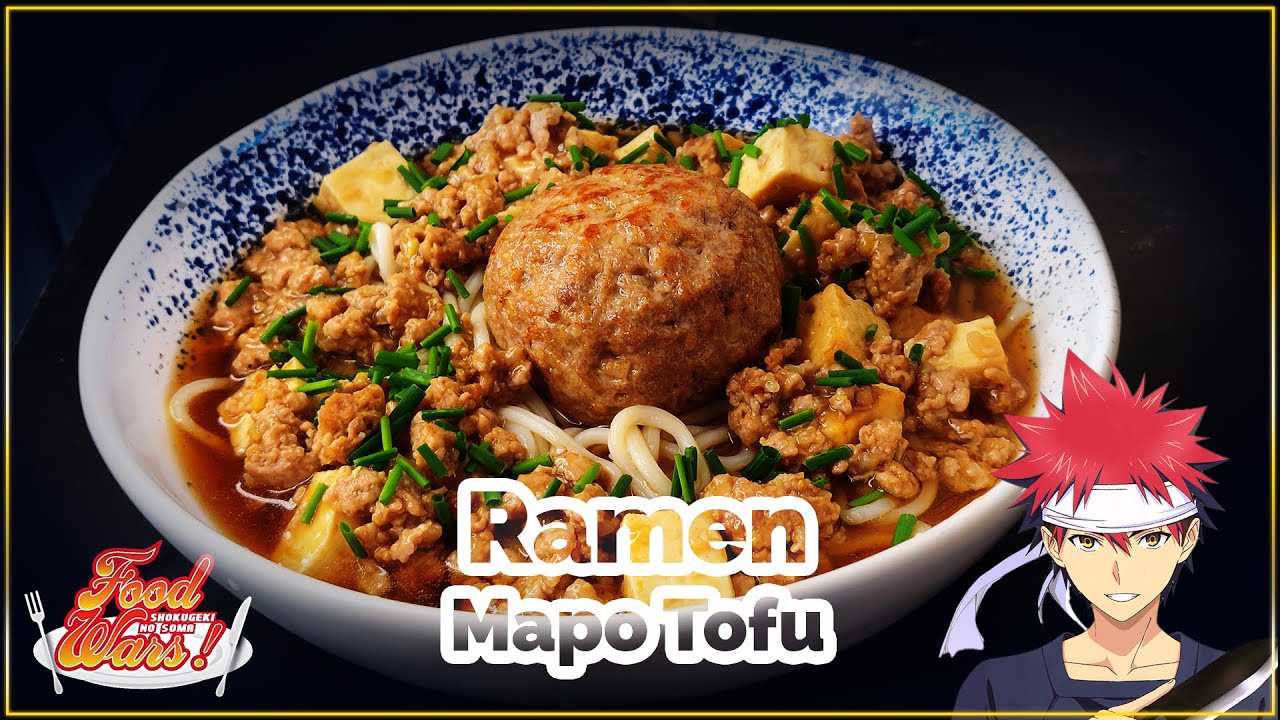 Comment faire des Ramen au mapo tofu inspiré de Soma Yukihira dans Food Wars