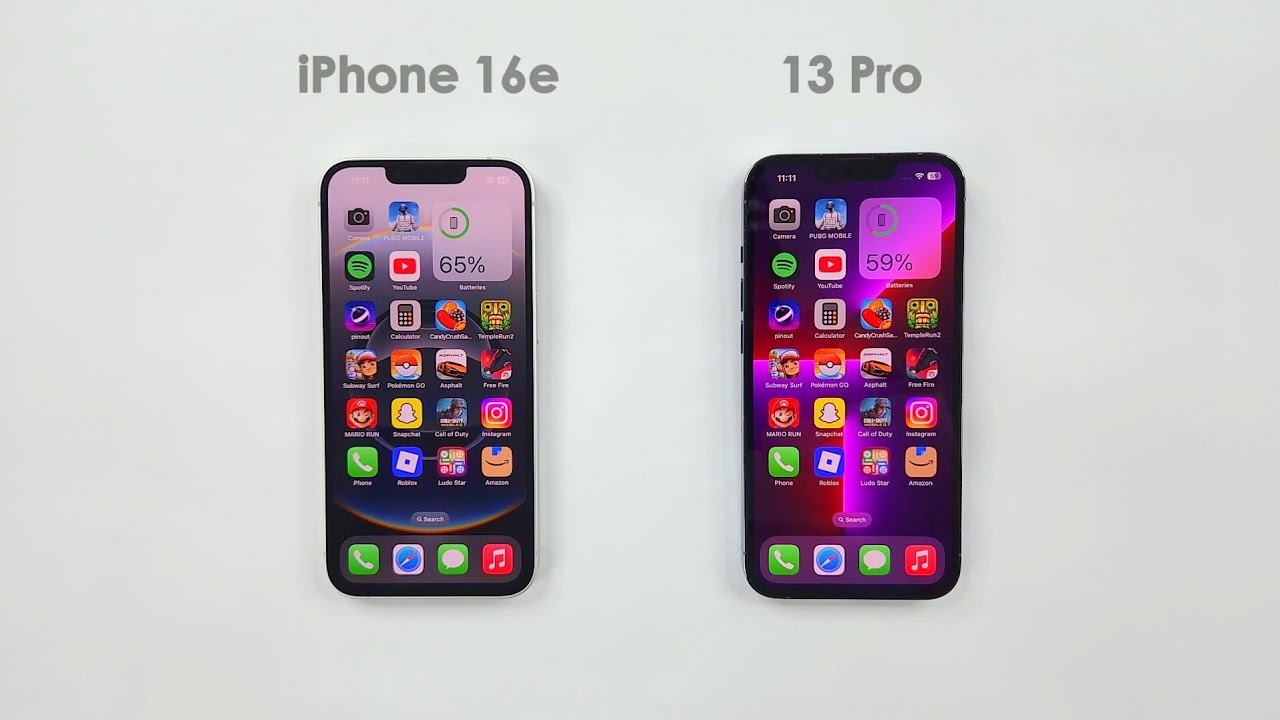 iPhone 16e vs iPhone 13 Pro - SPEED TEST 
