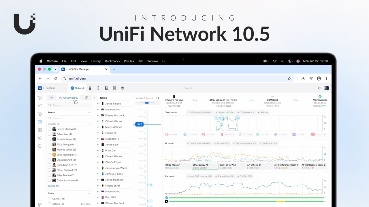 Introducing: UniFi Network 10.5