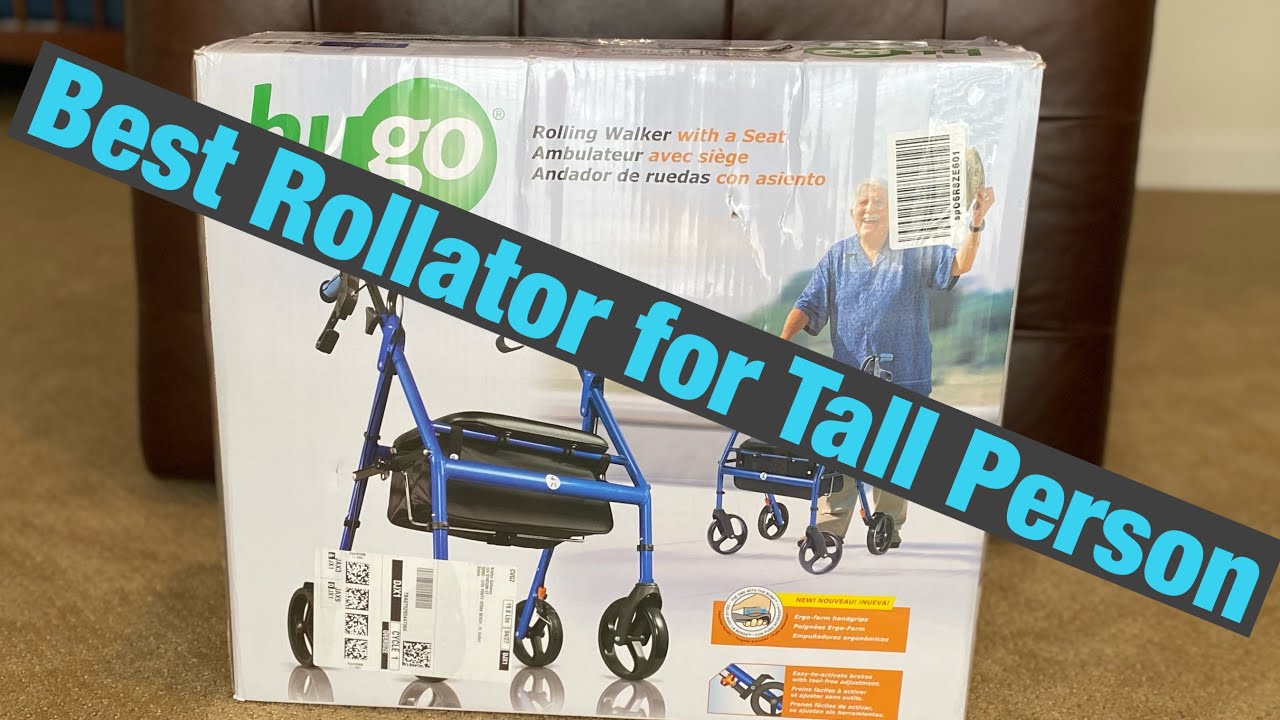 Best Rolling Walker for a Tall Person - Unboxing and Assembly of the Hugo Rollator