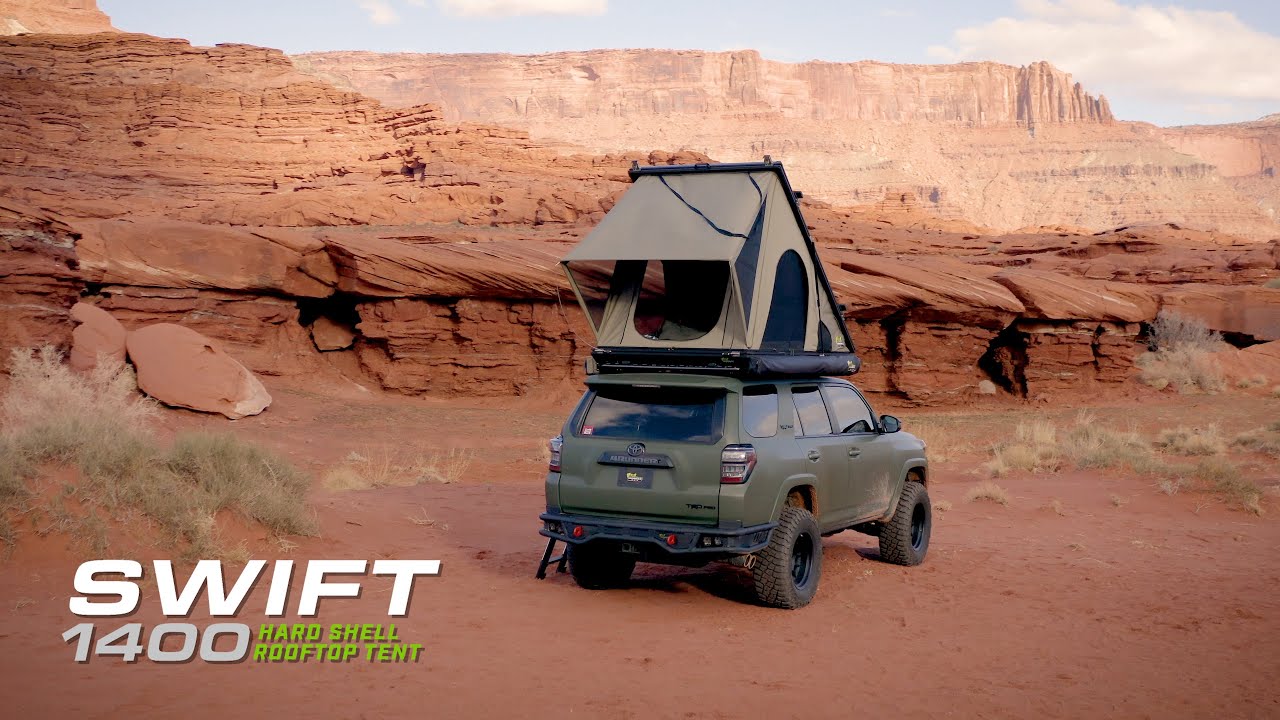 The Swift 1400 Hardshell Rooftop Tent | Ironman 4x4 America