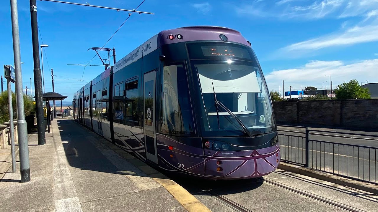 Full Journey on Blackpool Tram - Fleetwood Ferry to Starr Gate