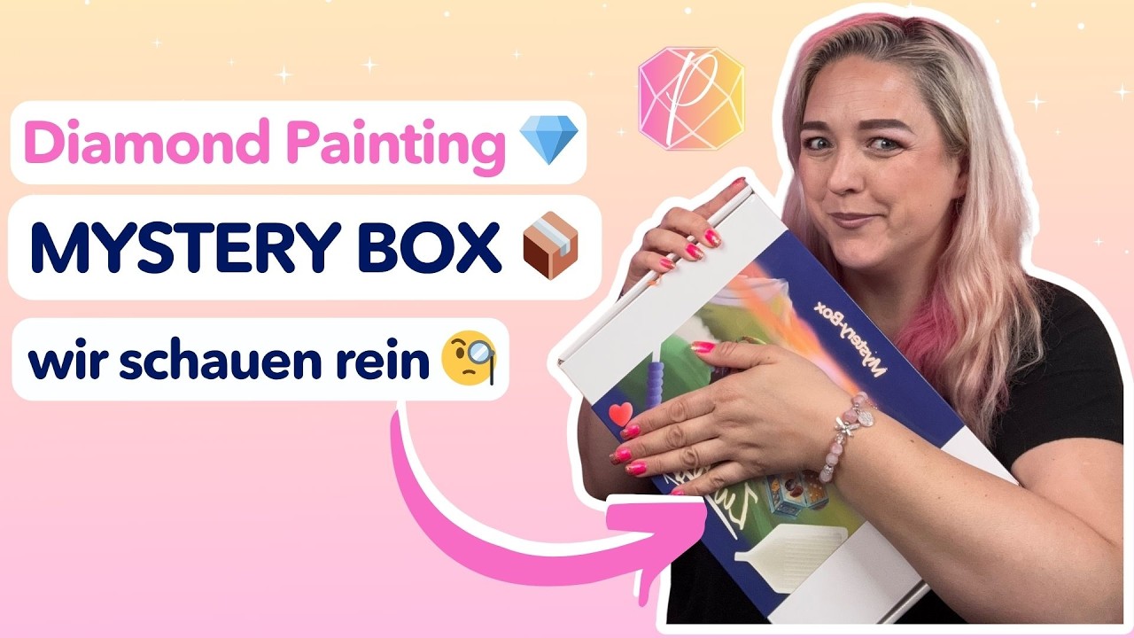 NEU Picmondoo Mystery Box Zwerge - Wir packen ALLES aus! I Diamond Painting Tagebuch