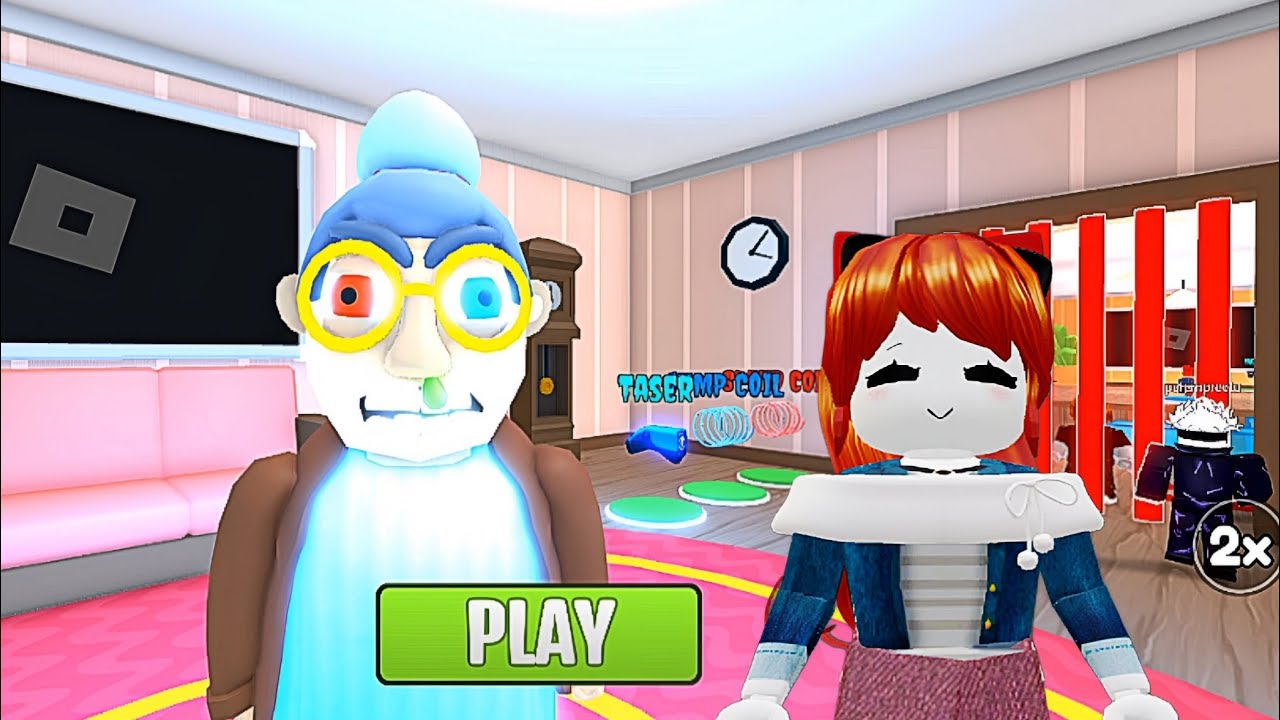TEAM GRANDMA ESCAPE! (Teamwork Obby)