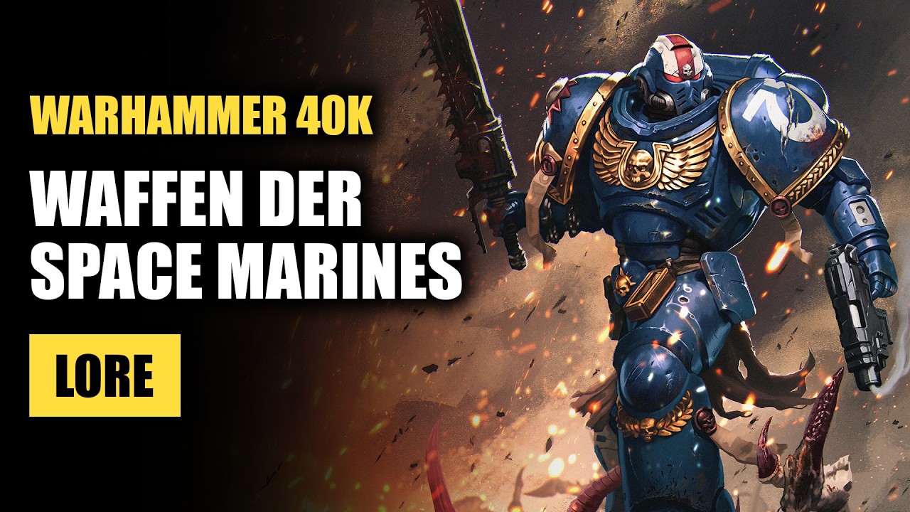 Die Top 10 Waffen der Space Marines | Warhammer 40K Lore Deutsch