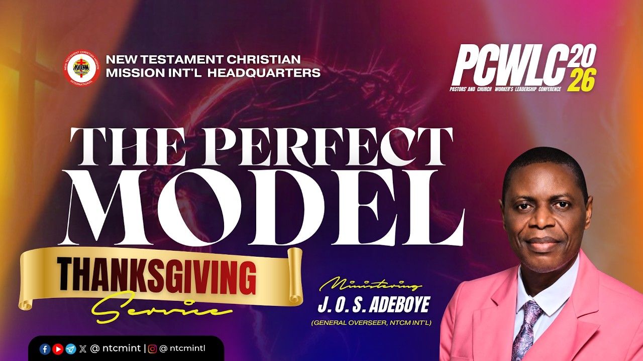 PCWLC 2026 | SUNDAY THANKSGIVING SERVICE | PASTOR J. O. S. ADEBOYE | 020826