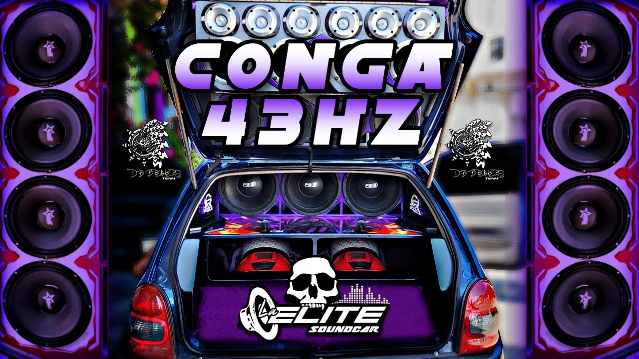 👾CAR AUDIO👾 Conga 43Hz Db Braikers ❌ La Elite SoundCar