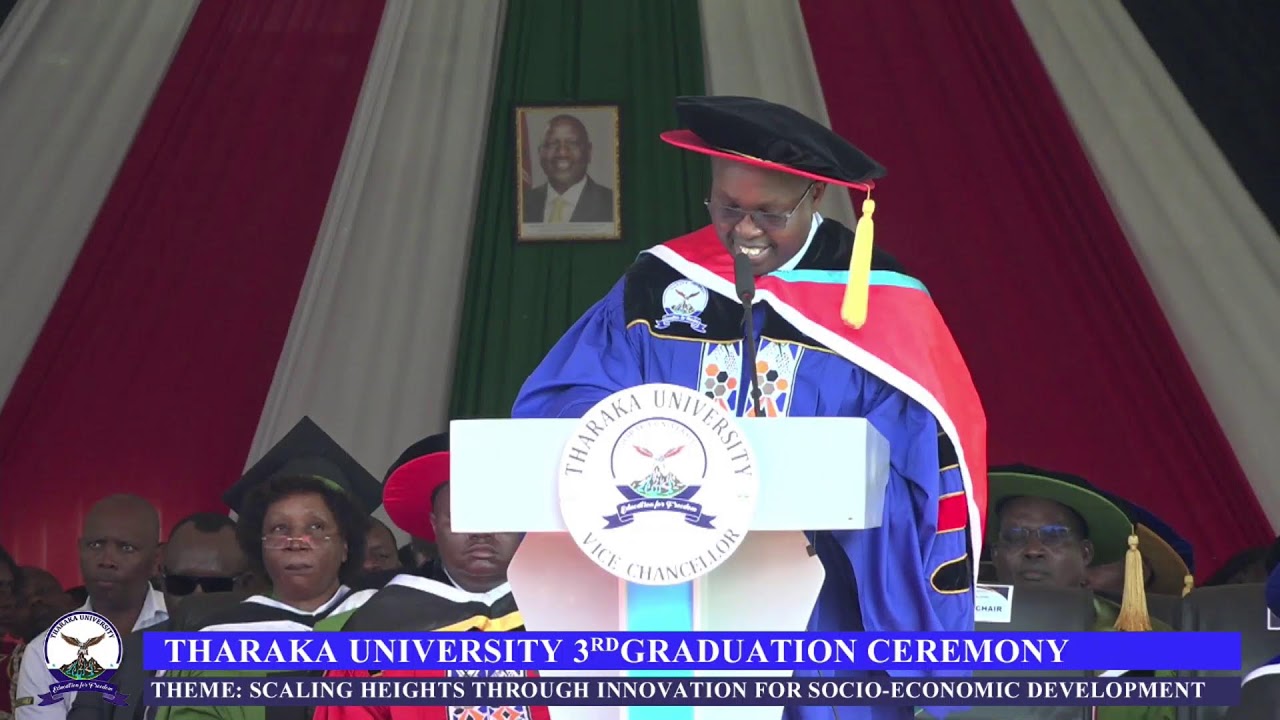 THARAKA UNIVERSITY 3RD GRADUATION CEREMONY