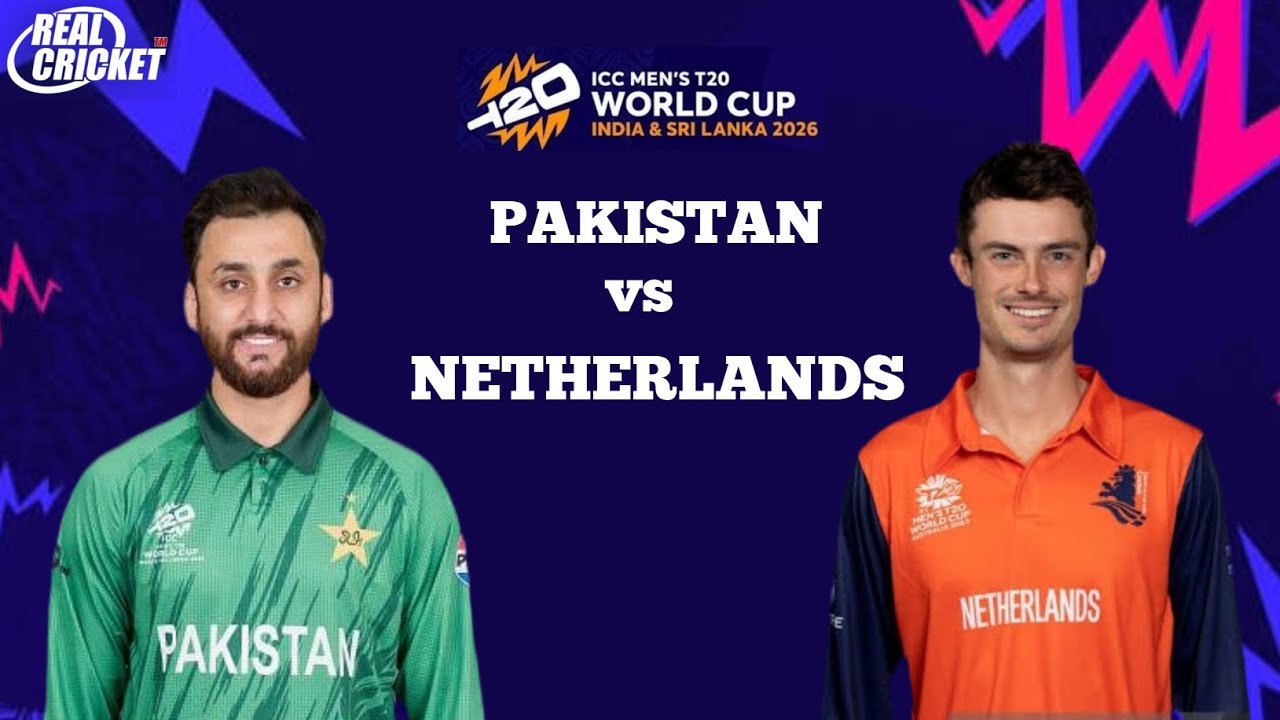 Pakistan vs Netherlands | T20WC 2026 | Expert mode | krafton | real cricket