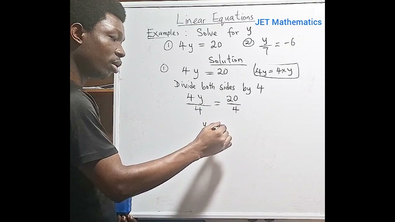 Linear Equations 2 #maths