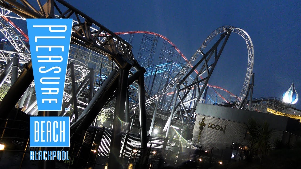 Blackpool Pleasure Beach Vlog | August 2018 | Late Night Riding & Fireworks