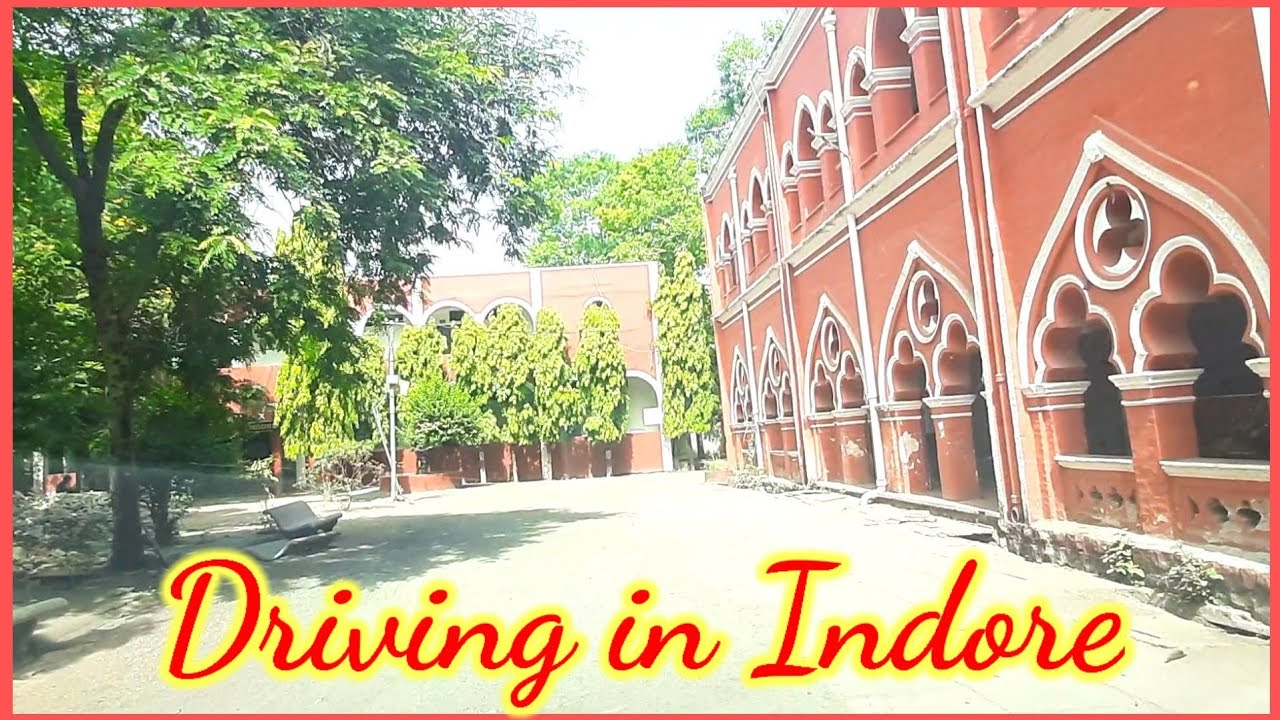Indore: Driving from Indore Christian College to Agra-Bombay Road #enjoyindia