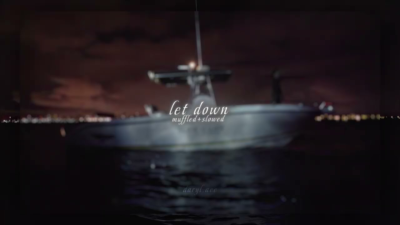 radiohead - let down - slowed + muffled intro (edit audio)