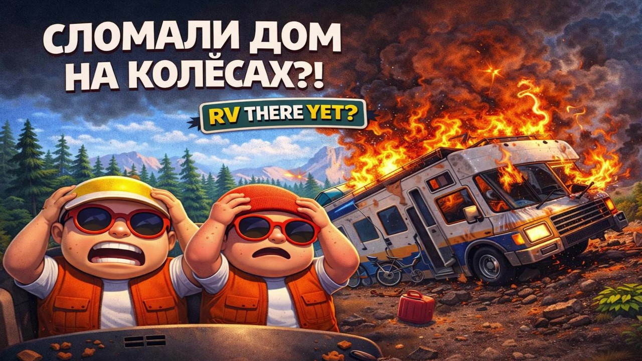 СЛОМАЛИ ДОМ НА КОЛЕСАХ?!