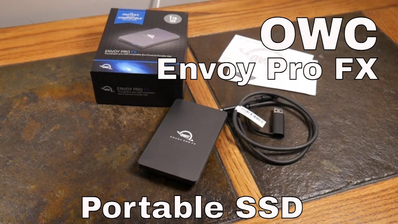 OWC Envoy Pro FX Portable Fast Rugged SSD Drive
