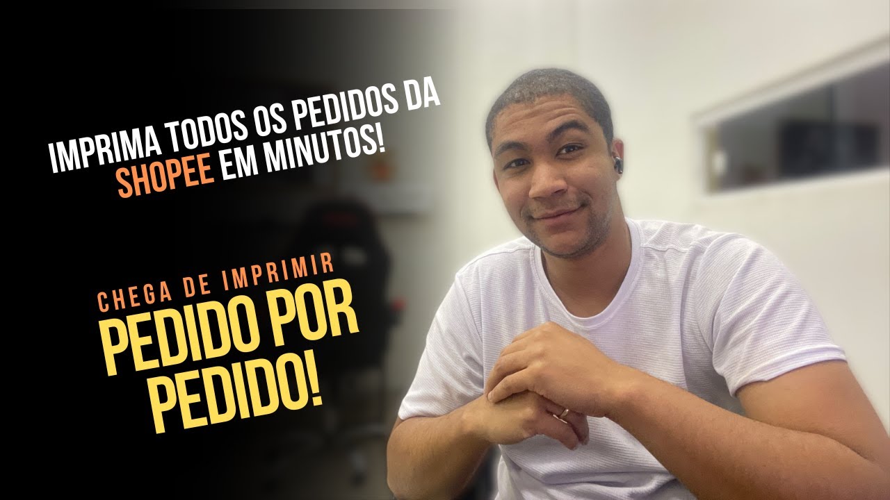 Como Imprimir Pedidos em Massa na Shopee SEM COMPLICAÇÃO