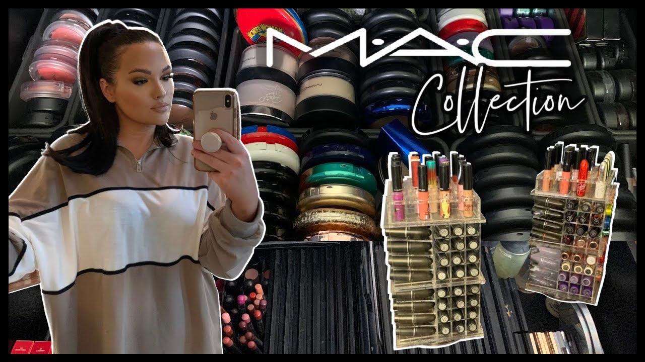 MAC COSMETICS COLLECTION + ORGANIZATION!
