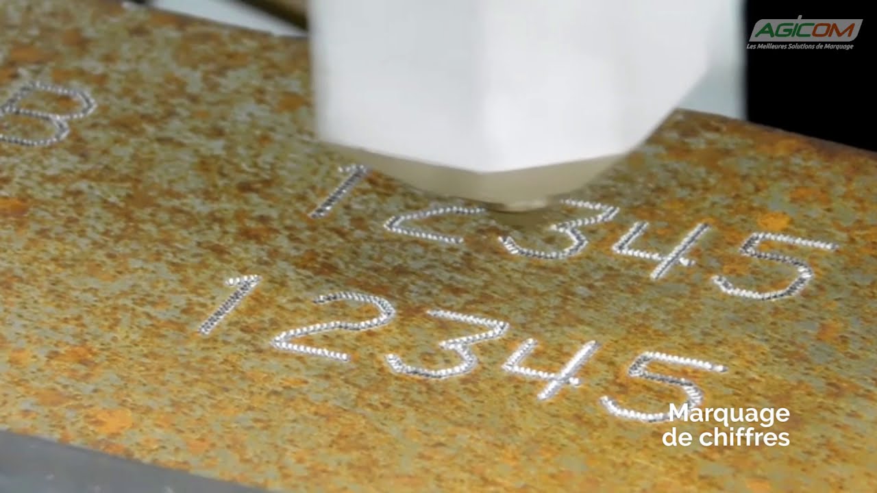 TMP 7000 : machine de marquage micro percussion pneumatique à simple poinçon
