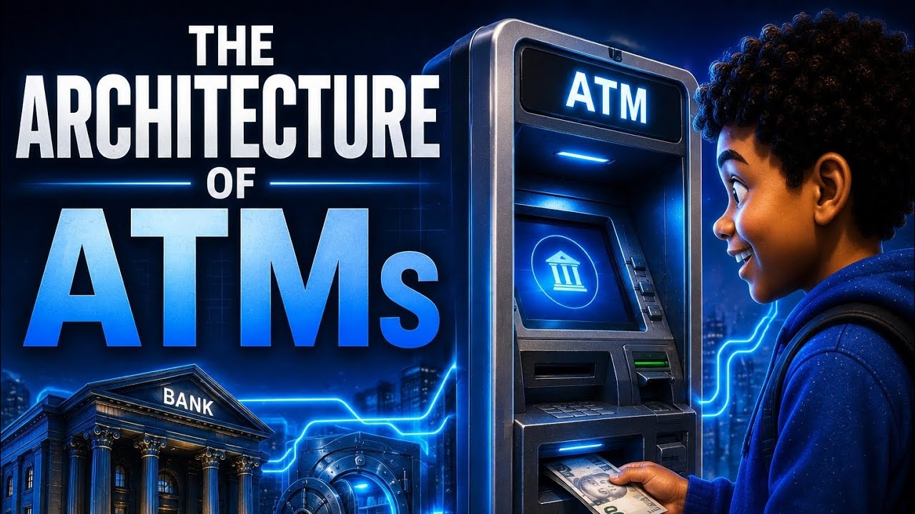 Your ATM Doesn't Actually Store Your Money. 🤔 [ATM's HIDDEN ARCHITECTURE EXPLAINED]