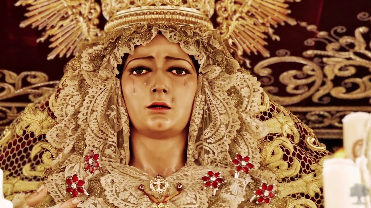 La Virgen de la Amargura de La Palma del Condado ante las Hermanas de la Cruz - BM Valle