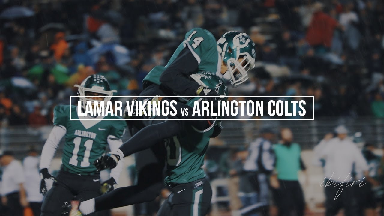 Lamar Vikings vs Arlington Colts | FOOTBALL HIGHLIGHTS