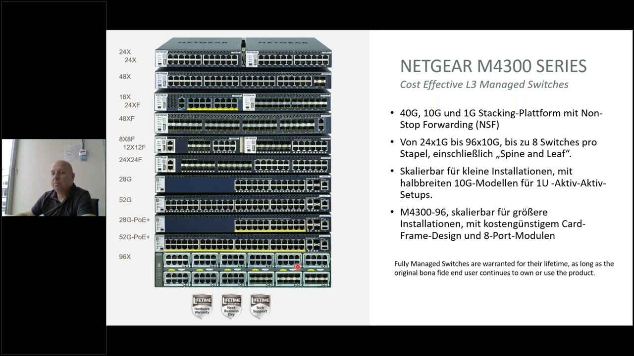 NETGEAR Netzwerklösungen für Ihre Audio  und Videoprojekte