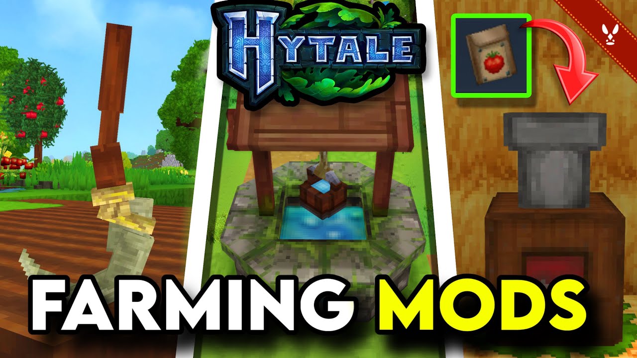 10 Mods That Make Hytale The ULTIMATE Farming Game