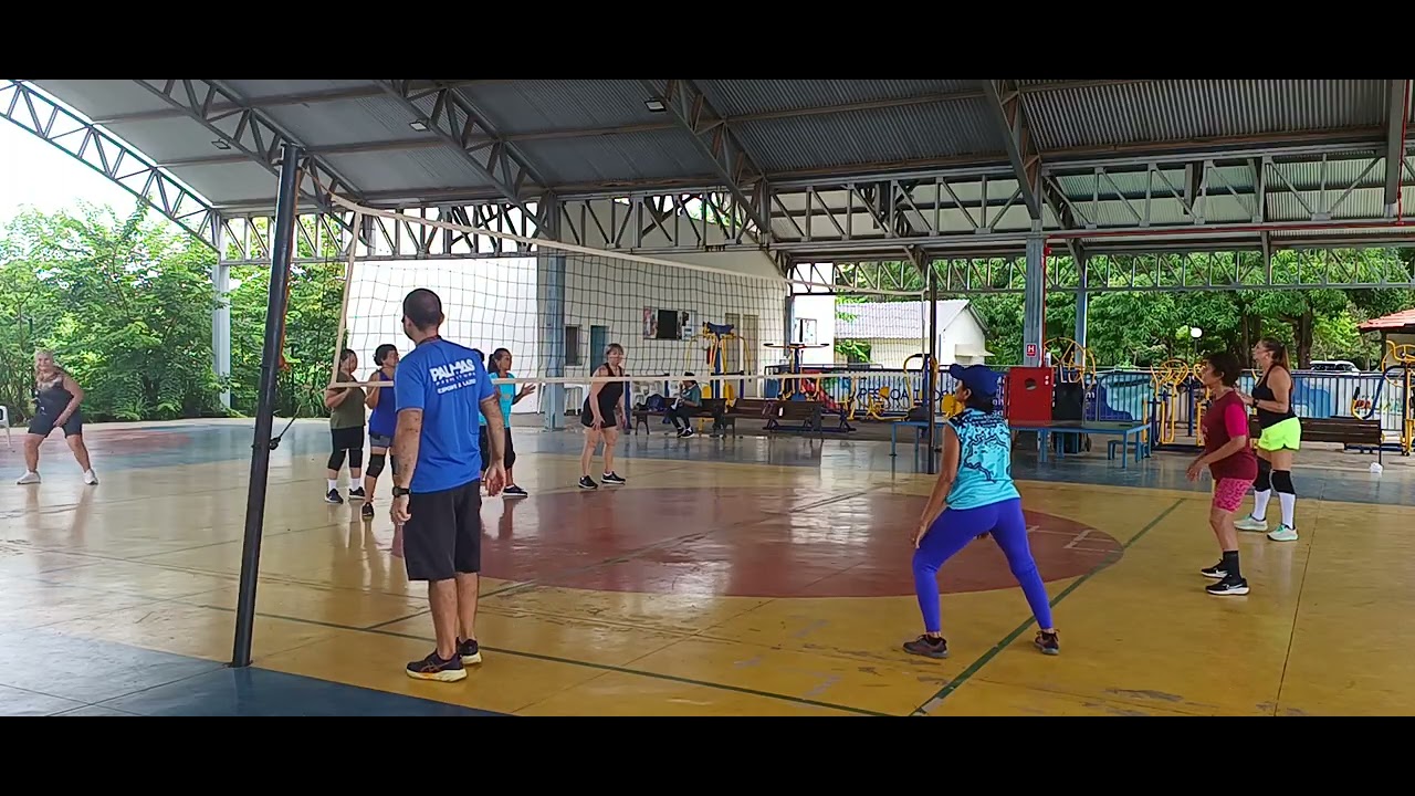 Treino Vôlei Adaptado Misto, Palmas Tocantins 