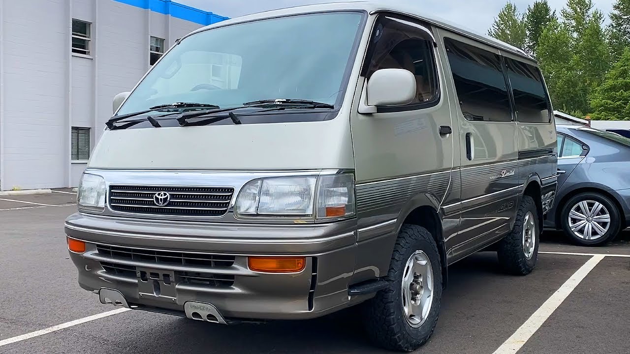 1996 Toyota HiAce Super Custom Limited - POV Drive (GoPro 4K)