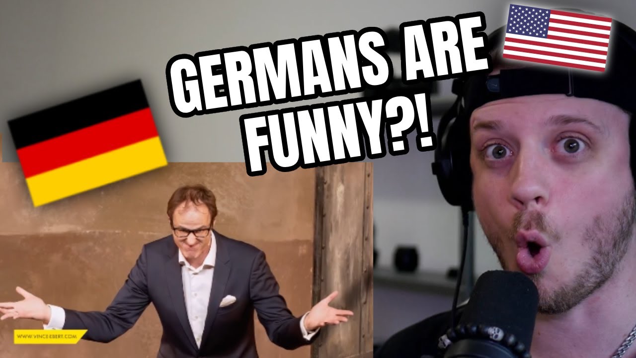 American Reacts to German Humor meets American Mentality