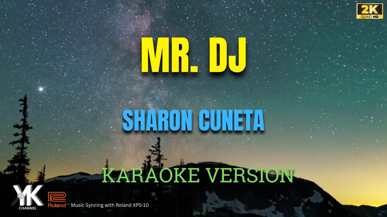 Mr. DJ - Sharon Cuneta (Karaoke Version)