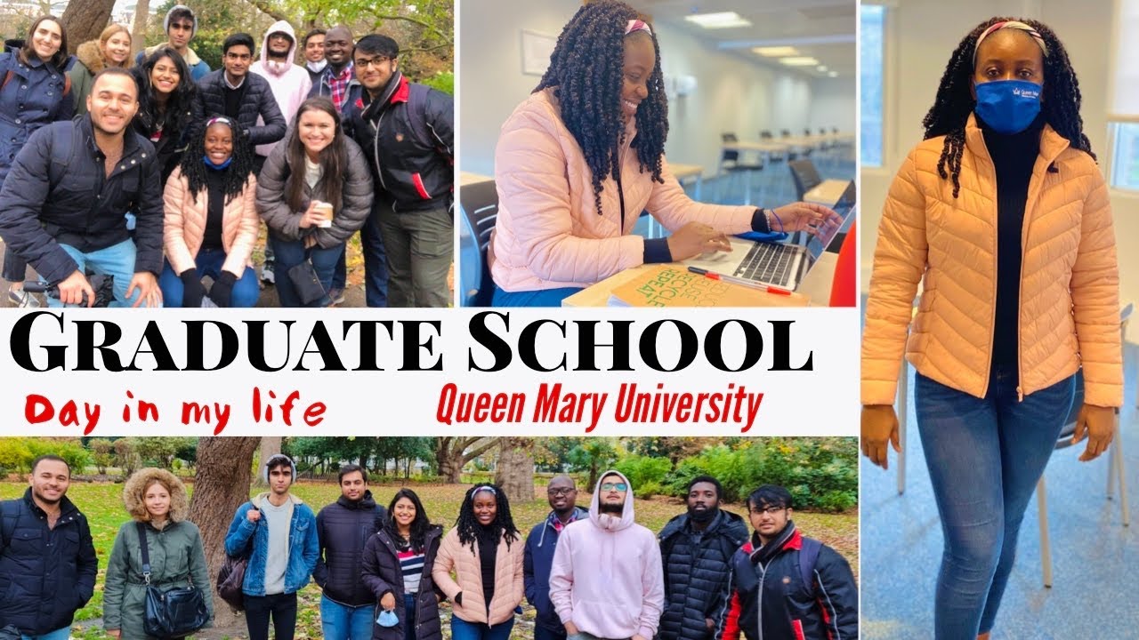 A DAY IN THE LIFE OF A GRADUATE STUDENT! Queen Mary University of London!