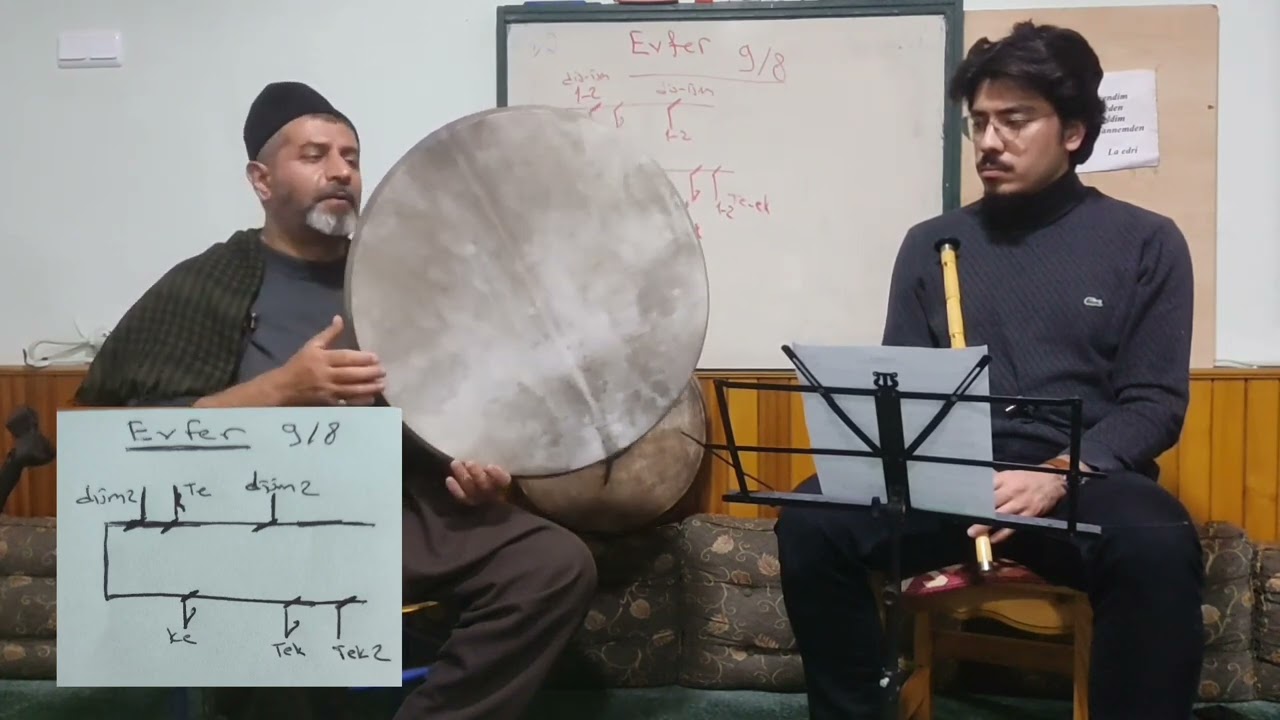 Evfer Us&uuml;l&uuml; 9/8 Bir Seni Bir G&uuml;l&uuml; &Ouml;pt&uuml;m Gizlice