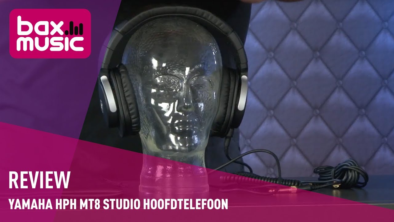 Yamaha HPH MT8 Studio Hoofdtelefoon Review | Bax Music
