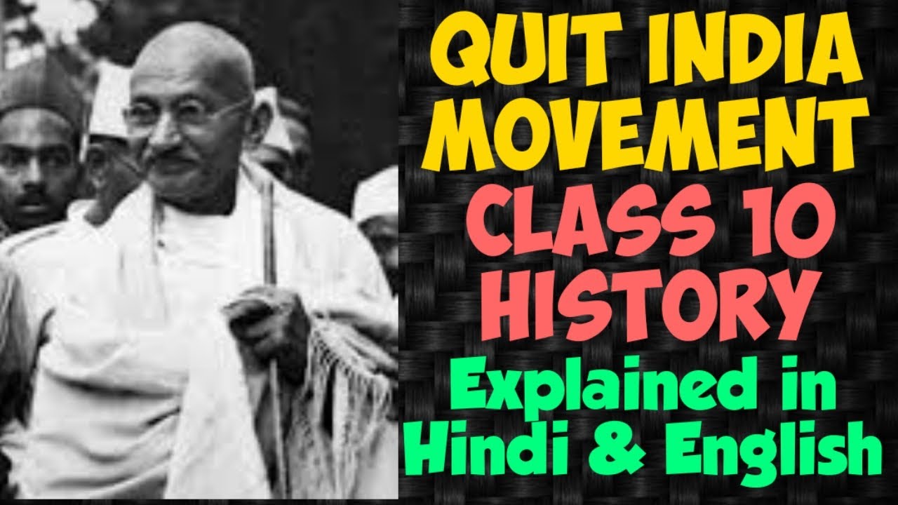 Cripps Mission, Quit India movement | History Class 10 | Explained in English & Hindi