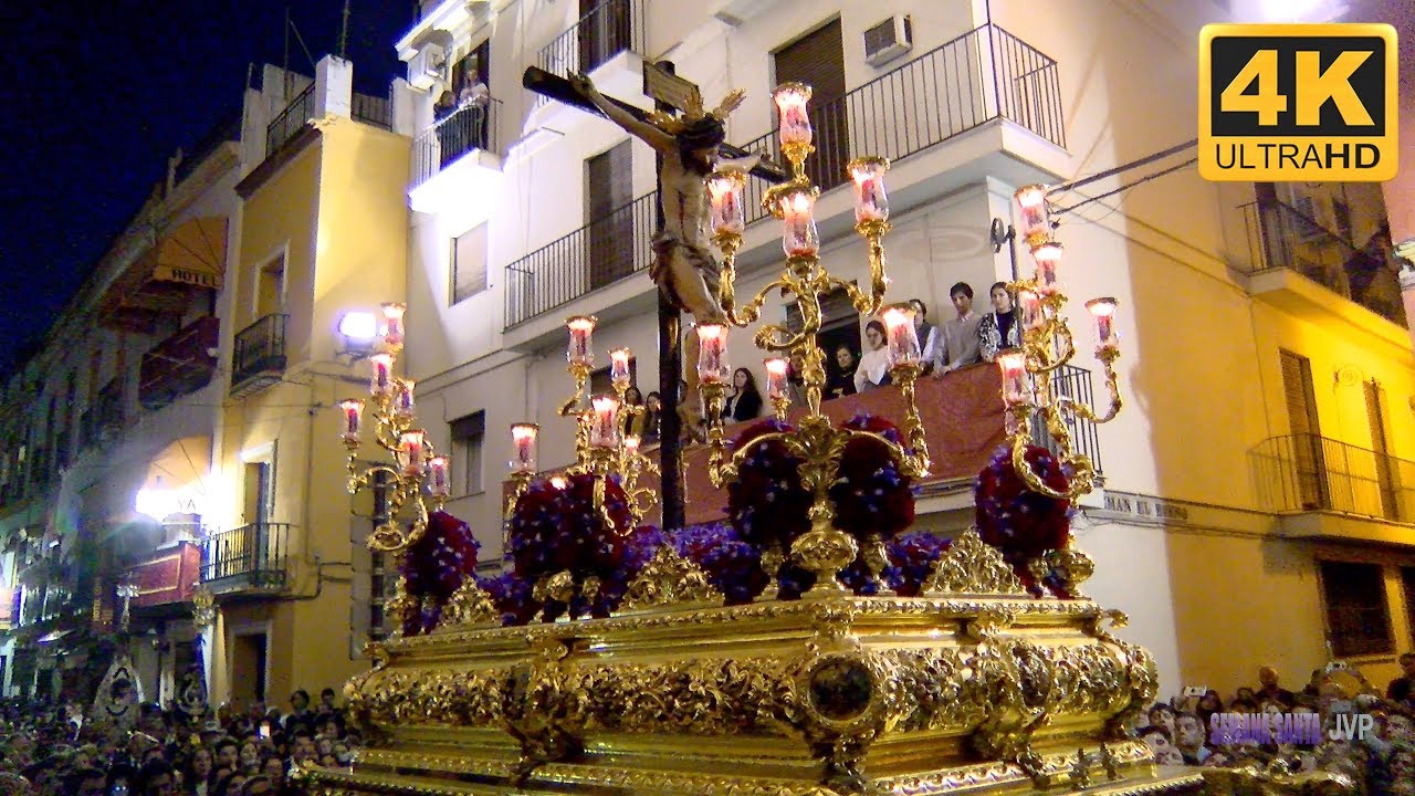 San Bernardo en Santa Cruz,  Semana Santa Sevilla 2018 4K