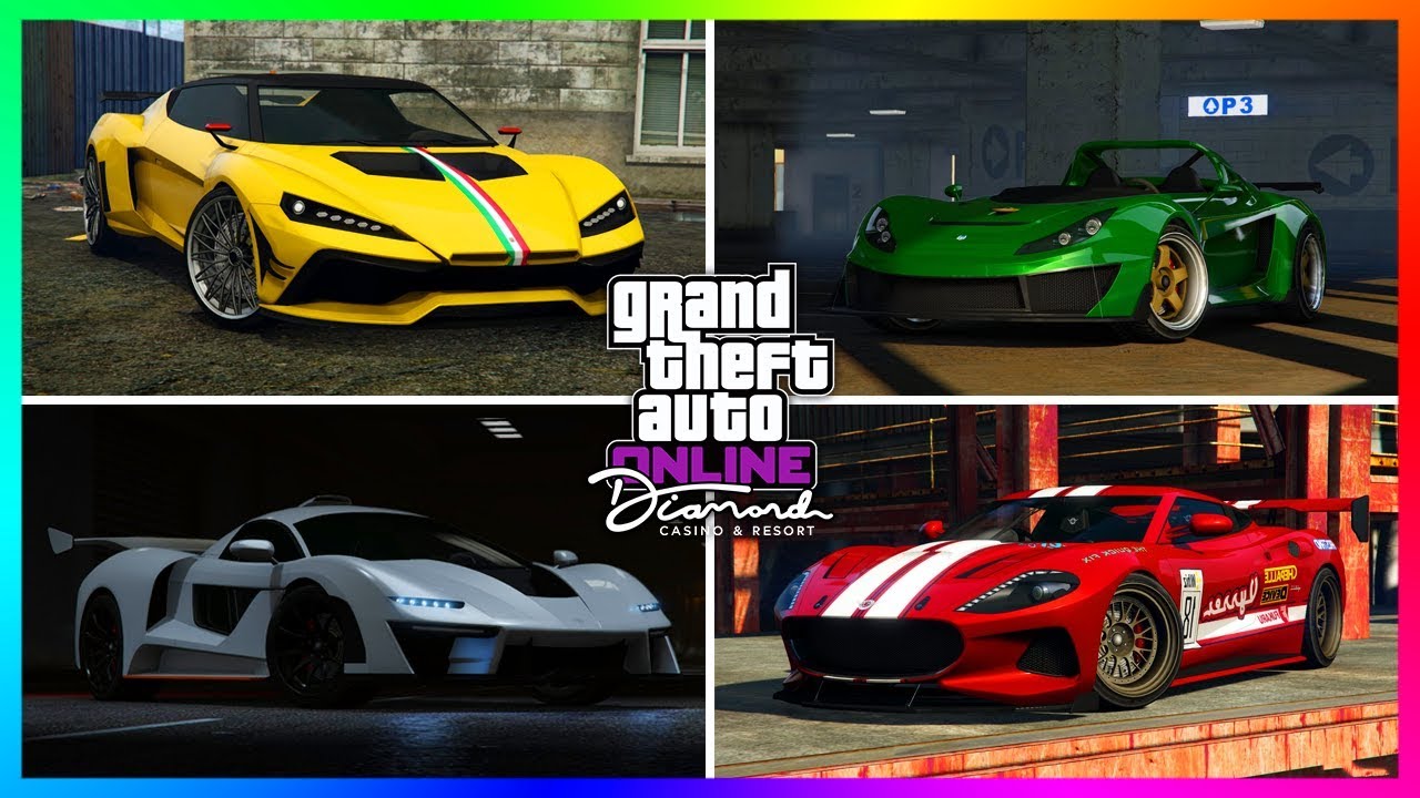 GTA 5 Online The Diamond Casino & Resort DLC Update - ALL UNRELEASED SUPER CARS & NEW VEHICLES INFO!