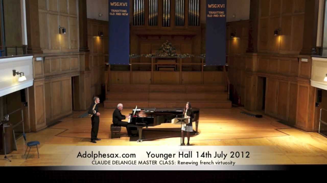 WSCXVI CLAUDE DELANGLE MASTER CLASS  Renewing french virtuosity