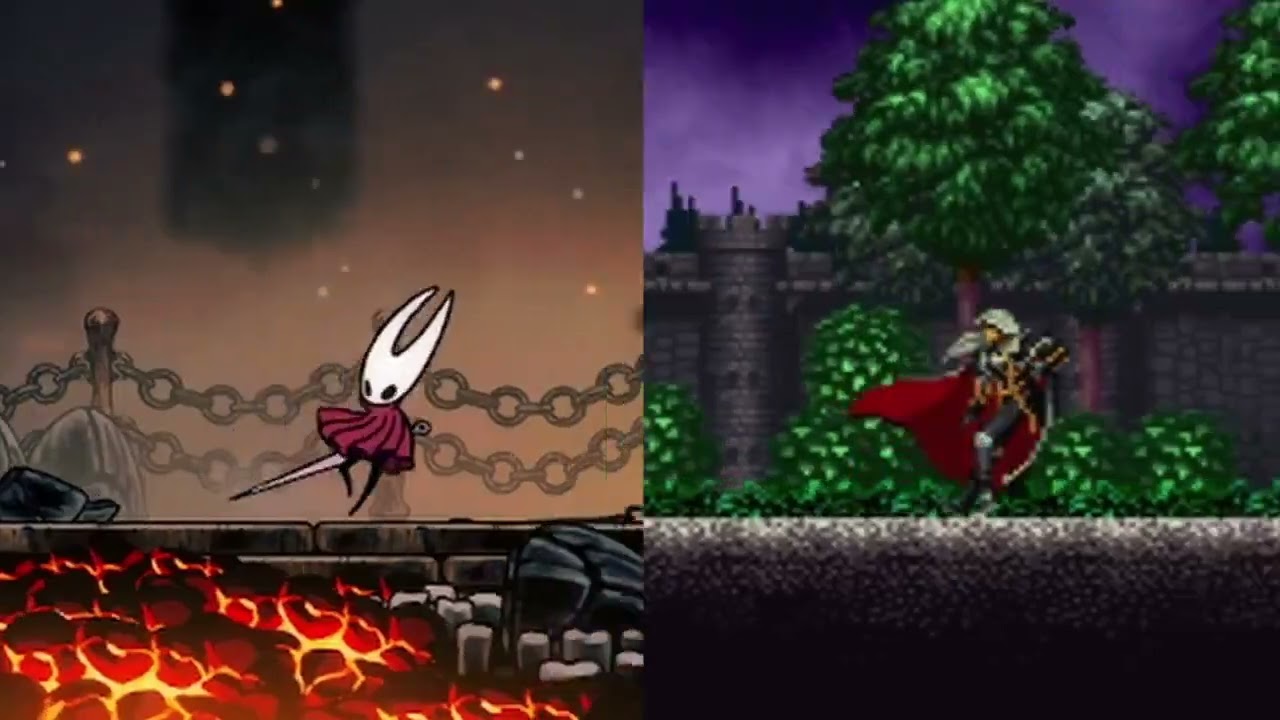 Hornet and Alucard (animation reference)