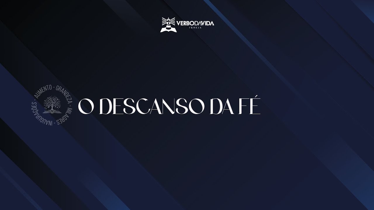 O descanso da fé - Pr. Silvio Demarchi | CULTO DE CEIA | 08.02.26 | DOM 20H