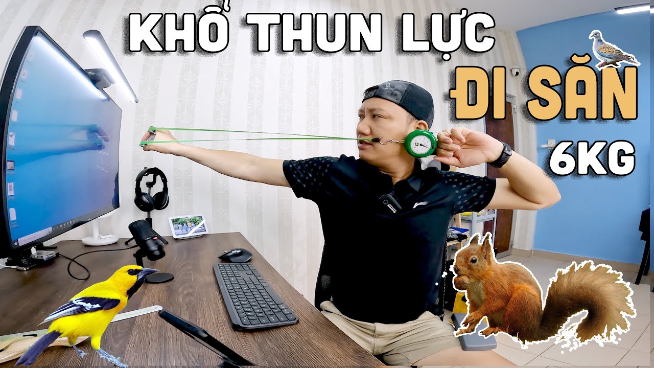 Chia sẻ và Hướng dẫn cách chọn khổ thun đi săn lực mạnh phù hợp với từng người  | slingshot hunting