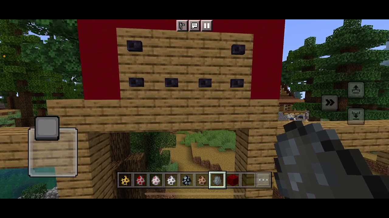 There was an old lady who swallowed a bumblebee in Minecraft