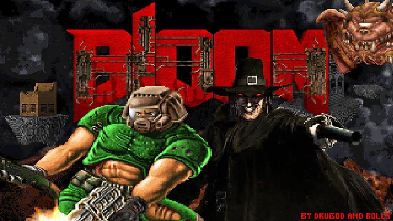 BLOOM 1.666 Demo, Blood & Doom crossover - All Levels [Work In Progress]