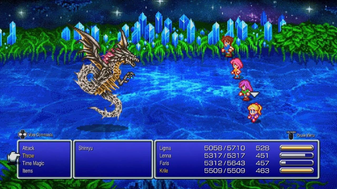 Final Fantasy V How to beat Shinryu easy