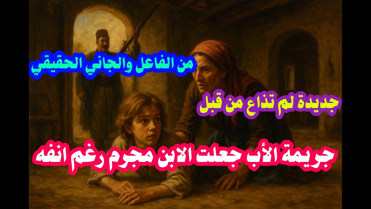 من الجاني والفاعل الحقيقي جريمة الأب جعلت من الابن مجرم رغم انفه