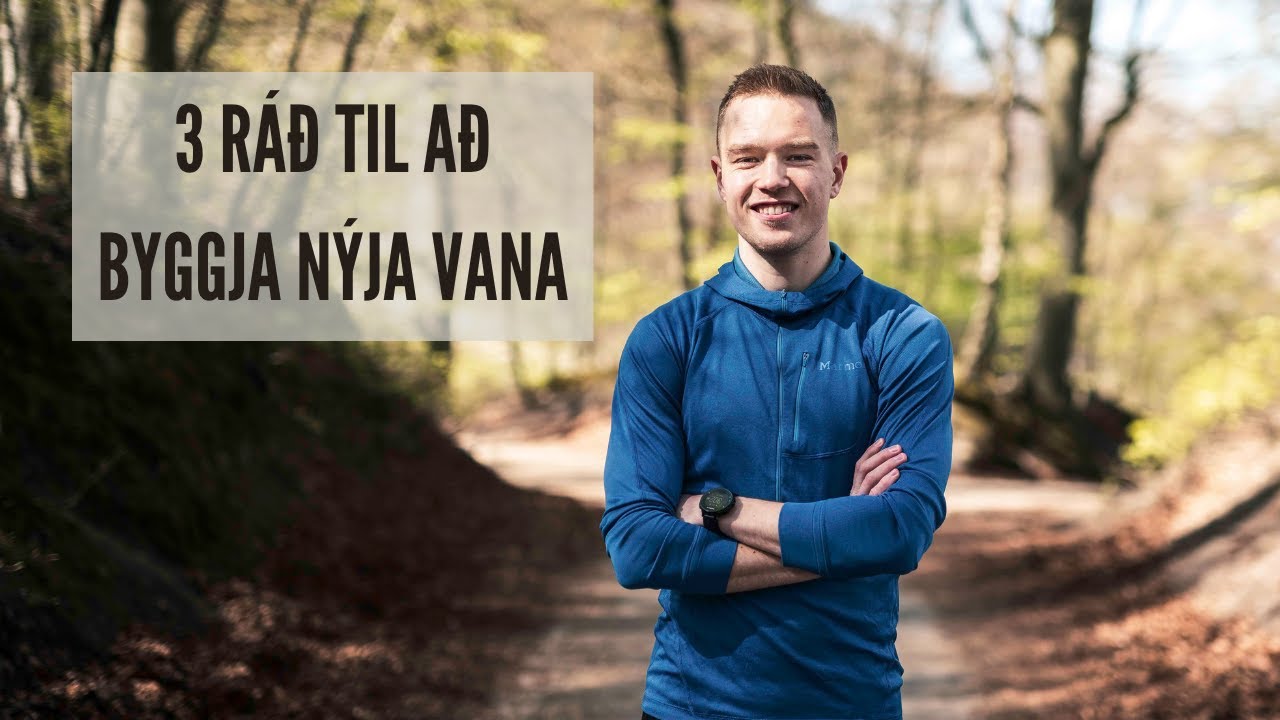 Langar þig að byrja að hlaupa? Byggðu vana með mér.
