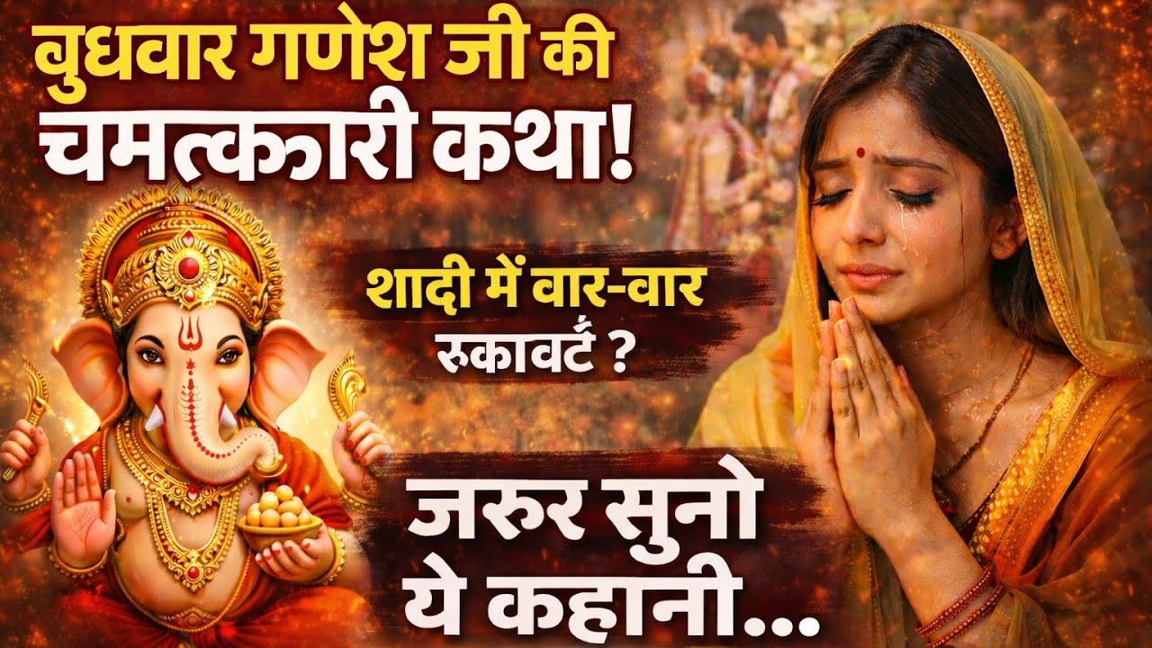   सिर्फ एक प्रार्थना और बदल गई किस्मत! गणेश जी की कृपा #budhwarbhakti #ganpati 