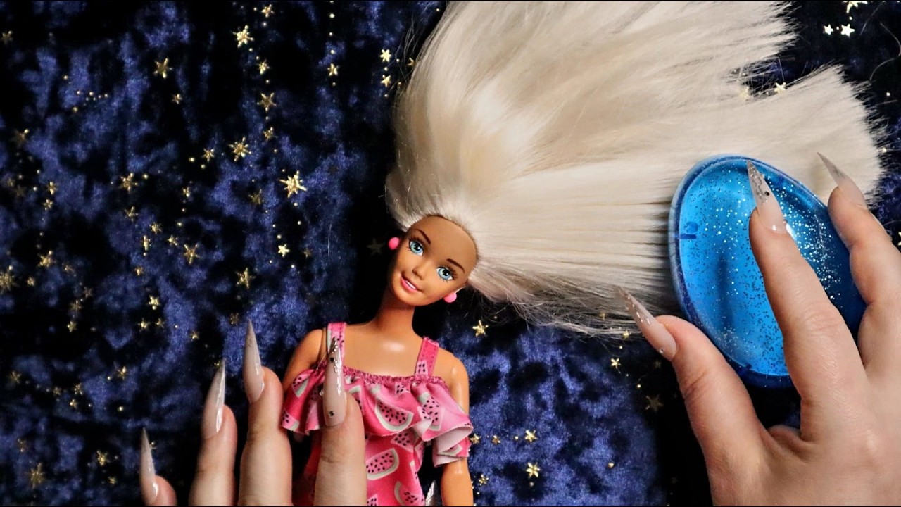 ASMR Doll Haul & Hair Brushing